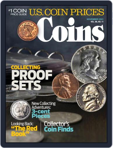 Coins November 1st, 2021 Digital Back Issue Cover