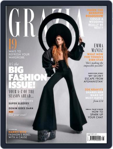 Grazia October 4th, 2021 Digital Back Issue Cover