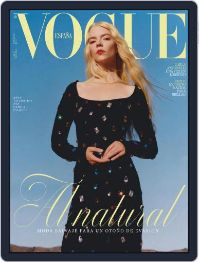 Vogue España October 1st, 2021 Digital Back Issue Cover
