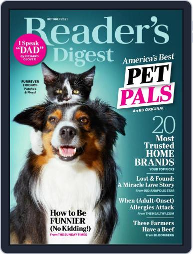 Reader's Digest October 1st, 2021 Digital Back Issue Cover