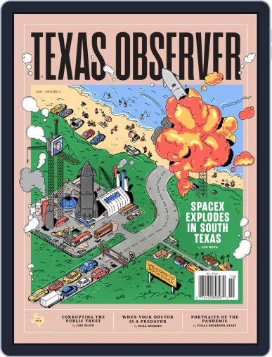 The Texas Observer September 1st, 2021 Digital Back Issue Cover