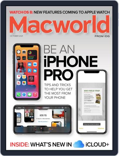 Macworld October 1st, 2021 Digital Back Issue Cover