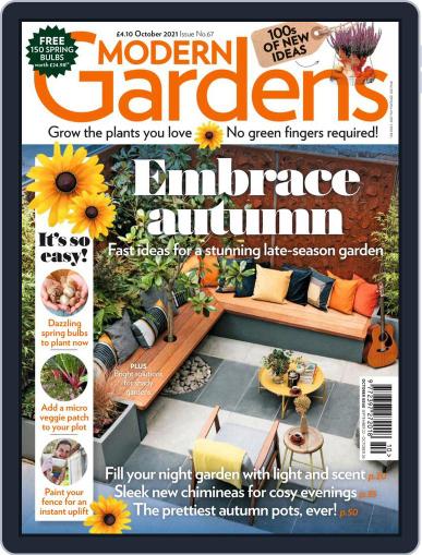 Modern Gardens October 1st, 2021 Digital Back Issue Cover