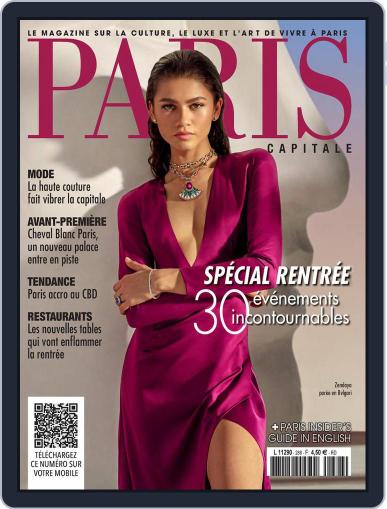 Paris Capitale September 1st, 2021 Digital Back Issue Cover