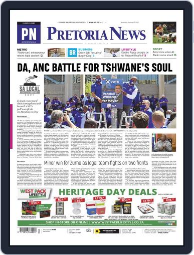 Pretoria News September 22nd, 2021 Digital Back Issue Cover