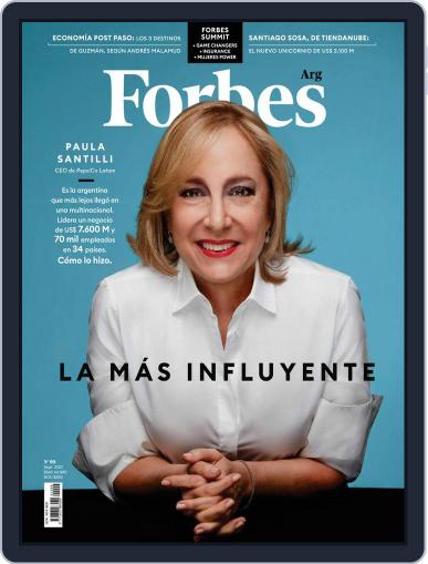 Forbes Argentina September 1st, 2021 Digital Back Issue Cover