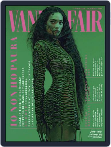 Vanity Fair Italia September 29th, 2021 Digital Back Issue Cover
