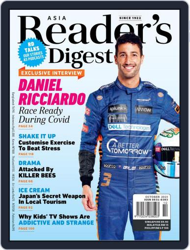 Reader’s Digest Asia (English Edition) October 1st, 2021 Digital Back Issue Cover