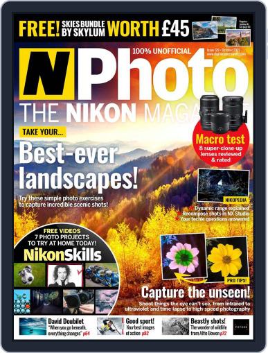 N-photo: The Nikon October 1st, 2021 Digital Back Issue Cover