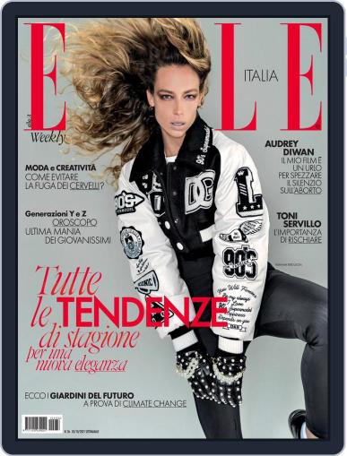 Elle Italia October 2nd, 2021 Digital Back Issue Cover