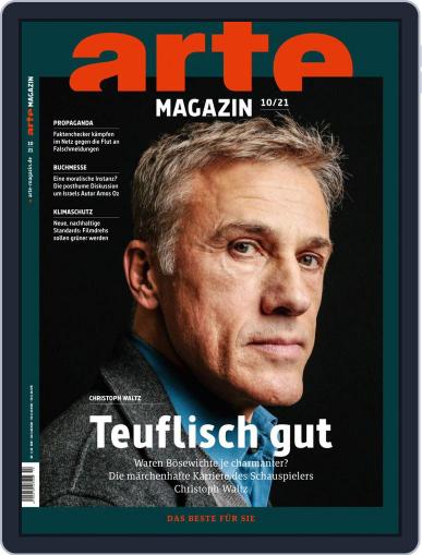 Arte Magazin (Digital) October 1st, 2021 Issue Cover