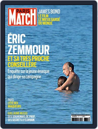 Paris Match September 23rd, 2021 Digital Back Issue Cover