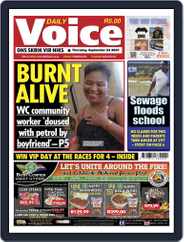 Daily Voice (Digital) Subscription                    September 23rd, 2021 Issue