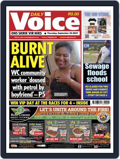 Daily Voice September 23rd, 2021 Digital Back Issue Cover