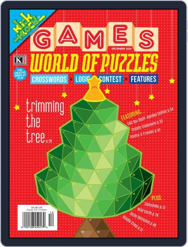 Games World of Puzzles December 1st, 2021 Digital Back Issue Cover