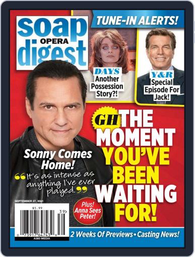Soap Opera Digest September 27th, 2021 Digital Back Issue Cover