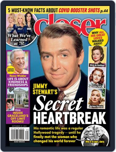 Closer Weekly September 27th, 2021 Digital Back Issue Cover