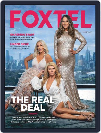 Foxtel October 1st, 2021 Digital Back Issue Cover
