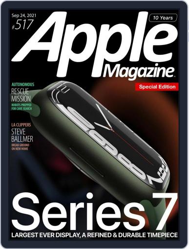 AppleMagazine September 24th, 2021 Digital Back Issue Cover