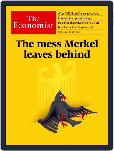 The Economist Continental Europe Edition September 25th, 2021 Digital Back Issue Cover