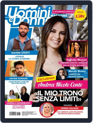 Uomini e Donne September 24th, 2021 Digital Back Issue Cover