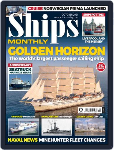 Ships Monthly October 1st, 2021 Digital Back Issue Cover
