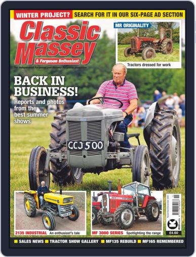 Classic Massey & Ferguson Enthusiast November 1st, 2021 Digital Back Issue Cover