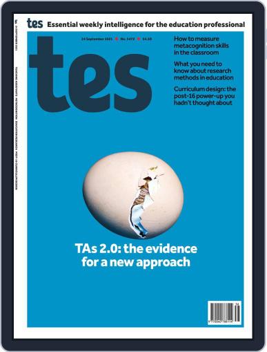Tes September 24th, 2021 Digital Back Issue Cover