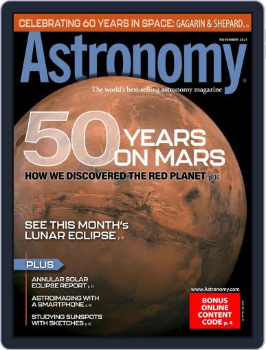 Astronomy November 1st, 2021 Digital Back Issue Cover