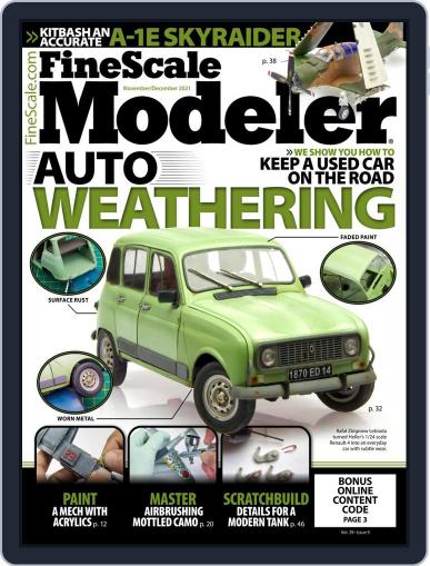FineScale Modeler (Digital) November 1st, 2021 Issue Cover