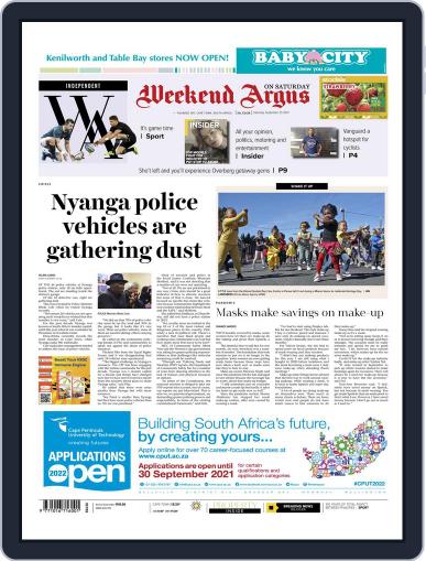 Weekend Argus Saturday September 25th, 2021 Digital Back Issue Cover