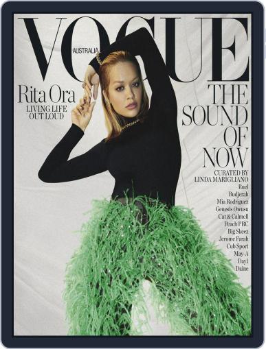 Vogue Australia October 1st, 2021 Digital Back Issue Cover