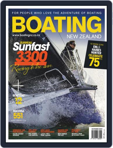 Boating NZ October 1st, 2021 Digital Back Issue Cover