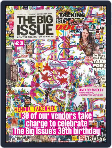 The Big Issue United Kingdom September 27th, 2021 Digital Back Issue Cover