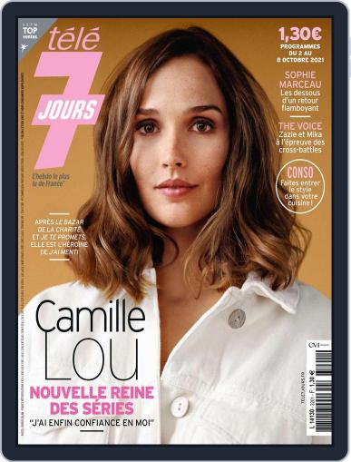 Télé 7 Jours (Digital) October 2nd, 2021 Issue Cover