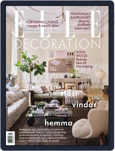 ELLE Decoration Sweden October 1st, 2021 Digital Back Issue Cover