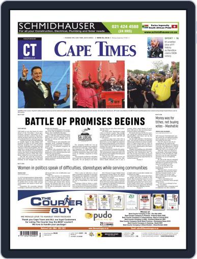Cape Times (Digital) September 27th, 2021 Issue Cover