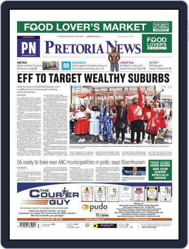Pretoria News September 27th, 2021 Digital Back Issue Cover