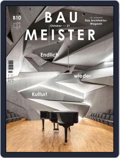 Baumeister October 1st, 2021 Digital Back Issue Cover