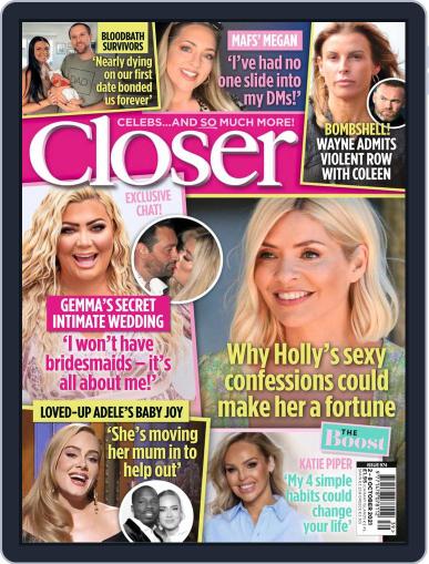 Closer October 2nd, 2021 Digital Back Issue Cover
