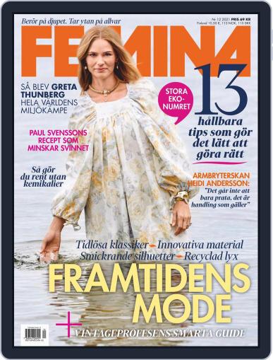 Femina Sweden September 19th, 2021 Digital Back Issue Cover