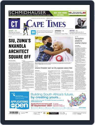 Cape Times (Digital) September 28th, 2021 Issue Cover