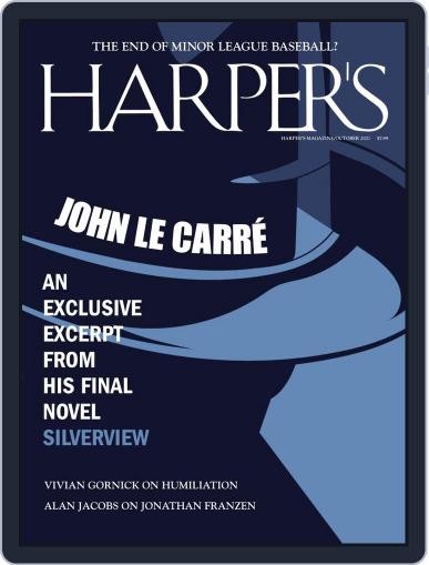 Harper's October 1st, 2021 Digital Back Issue Cover