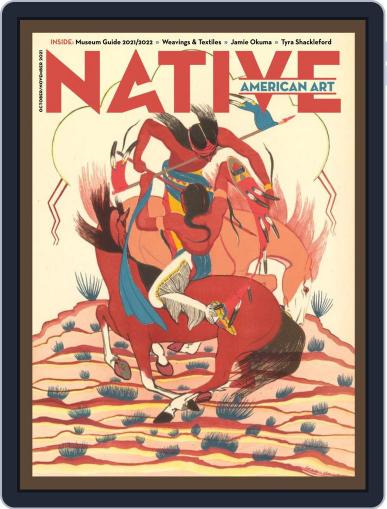 Native American Art October 1st, 2021 Digital Back Issue Cover
