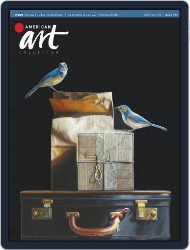 American Art Collector October 1st, 2021 Digital Back Issue Cover