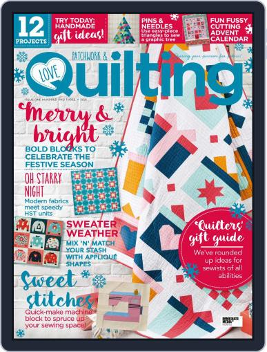 Love Patchwork & Quilting November 1st, 2021 Digital Back Issue Cover