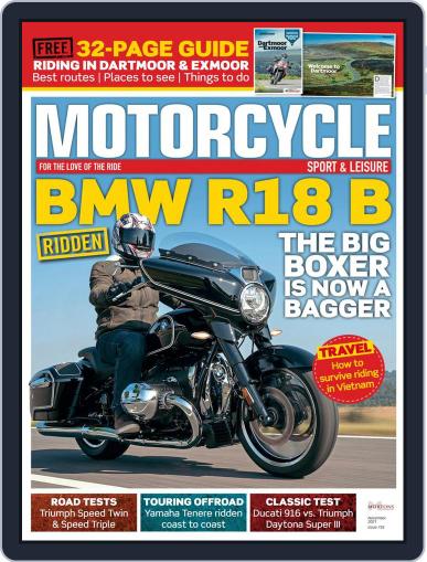 Motorcycle Sport & Leisure November 1st, 2021 Digital Back Issue Cover