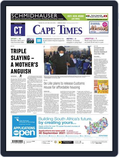 Cape Times September 29th, 2021 Digital Back Issue Cover