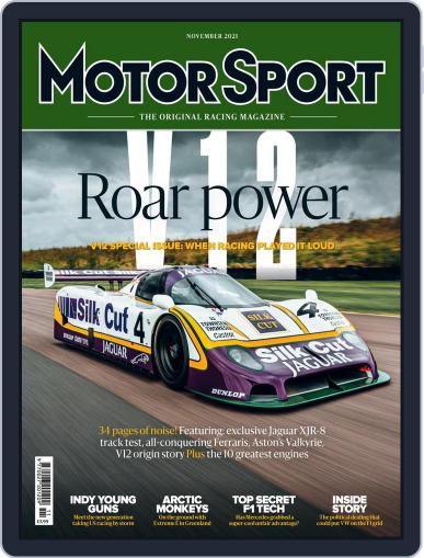 Motor sport November 1st, 2021 Digital Back Issue Cover