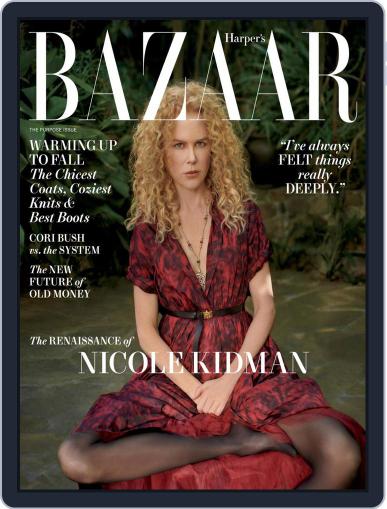 Harper's Bazaar October 1st, 2021 Digital Back Issue Cover